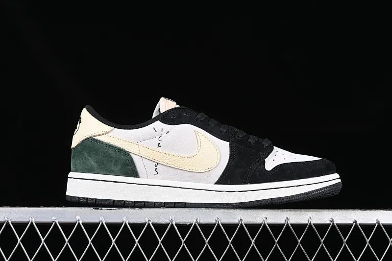 All Categories Air Jordan Jordan Series Basketball Shoes Air Jordan 1 Low Travis Scott x Air Jordan 1 Low OG AJ1 Joe 1 Reversed Overhook Joint Style Casual Sports Basketball Shoes DM7866-678